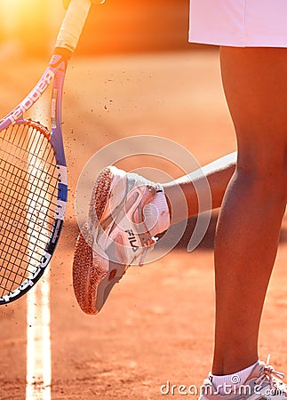 Female tennis player