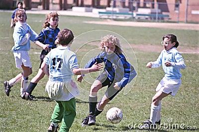 Female Youth Soccer Players