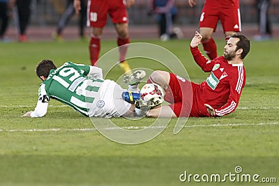 Ferencvaros vs. Debreceni VSC football match