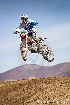 Fernley SandBox Dirt Bike Racer Jump