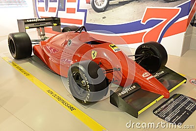 Ferrari F1 formula one racing car