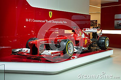 Ferrari F1 racing car