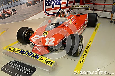 Ferrari 312 T4 F1 formula one racing car