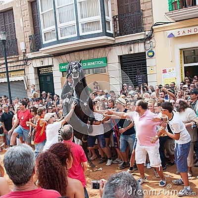 Festes de Gràcia, Menorca Island, Spain