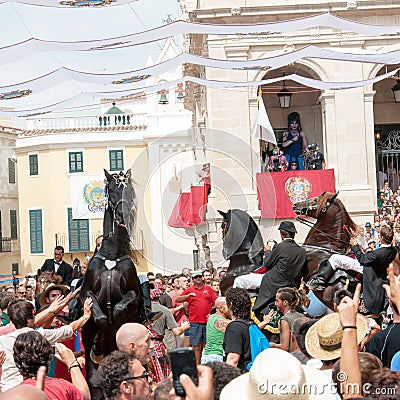 Festes de Gràcia, Menorca Island, Spain