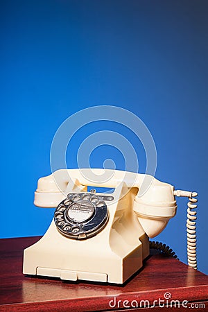 Fifties GPO vintage ivory telephone