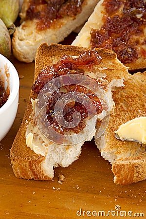 Fig Jam Toast