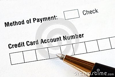 Fill in the credit card information