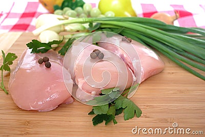 Fillet with chicken