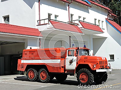 Fire brigade car, Lithuania