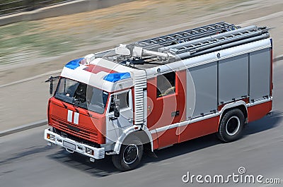 Fire car