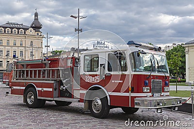 Fire department vehicle