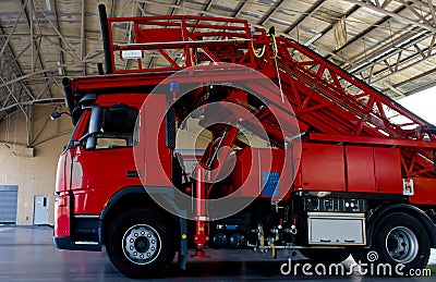 Fire truck emergency protection