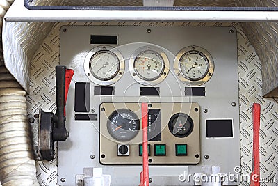 Fire truck gauges