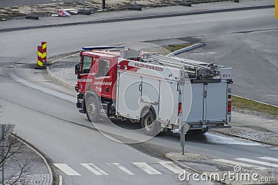 Fire Truck on the road