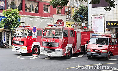 Fire trucks