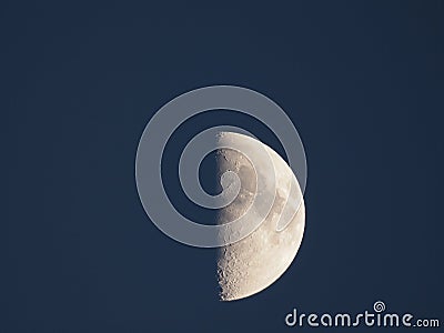 First quarter moon