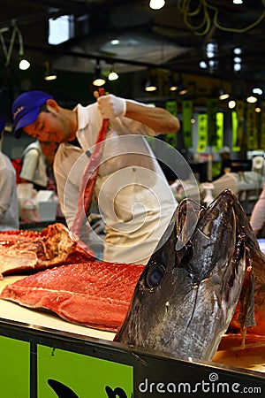 Fish Market in Japan