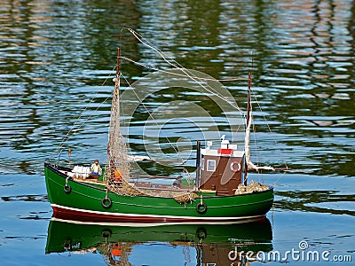 Model Fishing Boats