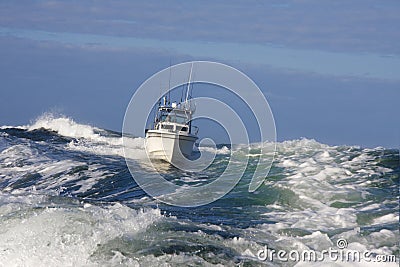 Fishing Boat on the ocean
