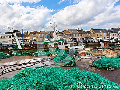 Fishing boats and nets