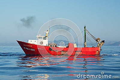 Fishing ship Joven Mirmer Spain