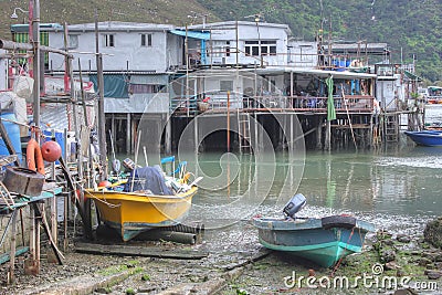 Fishing village, Hong Kong