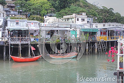 Fishing village, Hong Kong