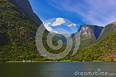 Fjord Sognefjord - Norway