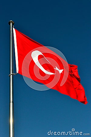 The Flag of Turkey