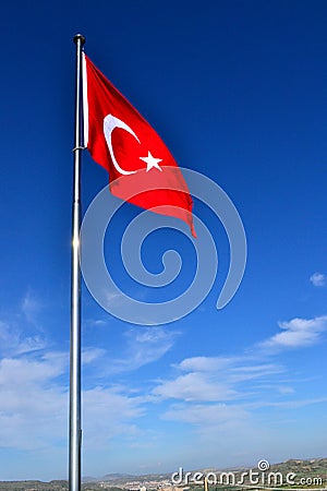 The Flag of Turkey