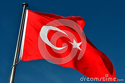 The Flag of Turkey