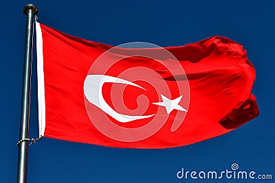 The Flag of Turkey