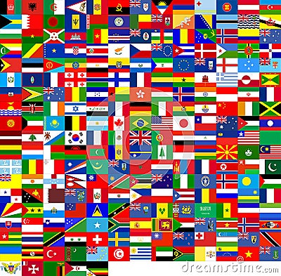 Flags of the world (240 flags)