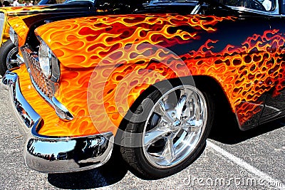 Flamed Out Hot Rod