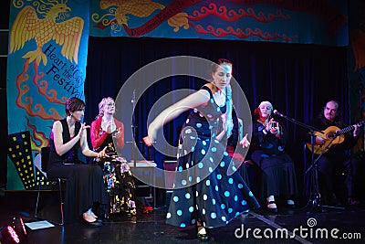 Flamenco dancers