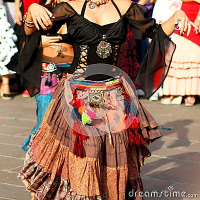 Flamenco dancers and Spanish dance