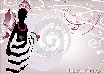 Flamingo dancer