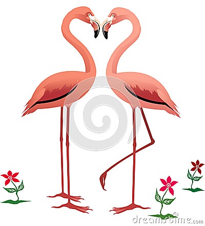 Flamingos Royalty Free Stock Photos - Image: