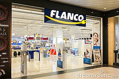 Flanco Electronics Store Entrance