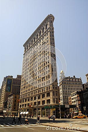 Flat Iron Building in New York