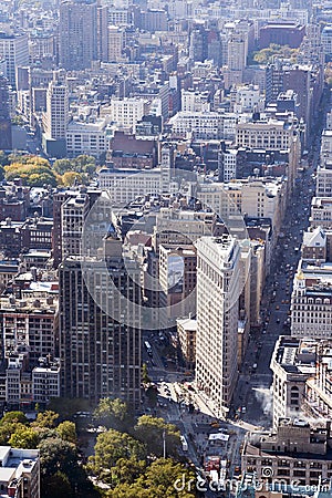 Flat Iron district Manhattan NYC
