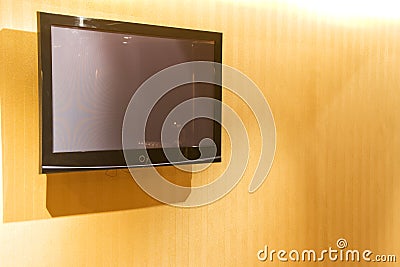 Flat Screen Television on Wall