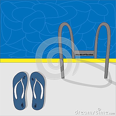 Flip-flops and pool