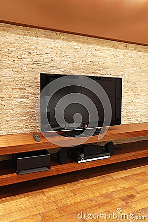 Floating TV stand