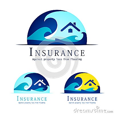 Flood insurance logo