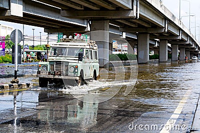 Flood situation in Thai 2011