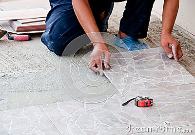 Floor Tile Installation