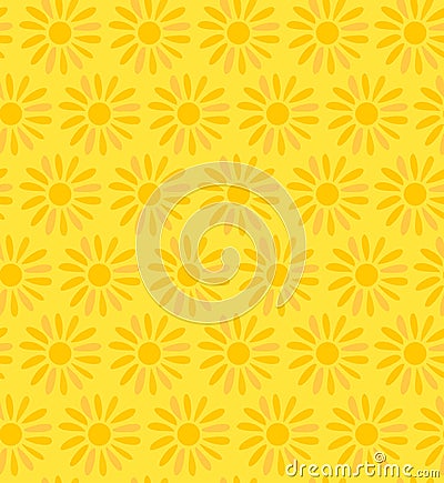 Floral decorative seamless texture Background wit