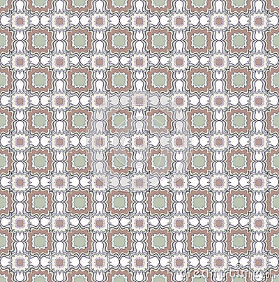 Floral seamless background. Abstract beige and grey floral geometric Seamless Texture